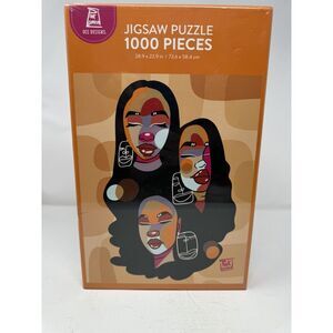 Rare Pinklomein  OCS Designs Jigsaw Puzzle 1000 Pieces Beautiful Bold